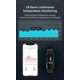 thumbnail image 4 of Fitness Tracker with Body Temperature Heart Rate Sleep Monitor, IP68, Sport 16 Modes for iPhone & Android Phones Man Women (Black), 4 of 5
