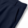 thumbnail image 4 of Ixbnca Girls Uniform Long Pants Dressy High Waist School Pants Kids Straight Wide Leg Trousers with Pockets, 4 of 7