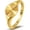 Gold, variant on 18K Gold Plated Stainless Steel Gold Ring for Women,Delicate Jewelry Gift for Women