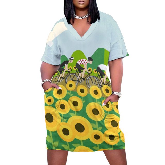Vestido de fiesta elegante con bolsillos sueltos Le Tour I para mujer 2025, vestido para mujer, vestidos casuales de verano