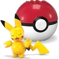 thumbnail image 2 of MEGA Pokémon Pikachu Building Toy Kits with Action Figure (16 Pieces) for Kids, 2 of 5