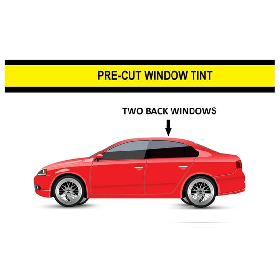 Window Tint Film Audi (back doors) DIY