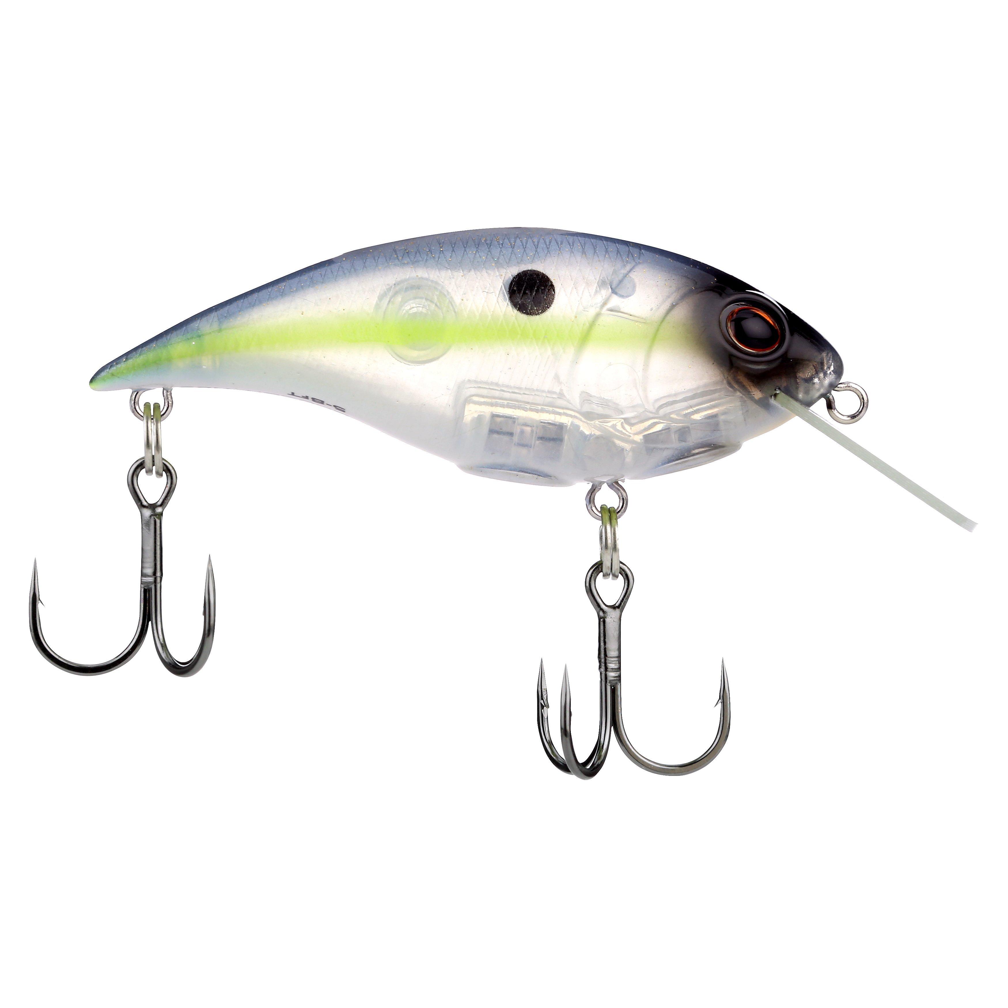 Shallow Money Badger Fishing Crankbait, 2.75 in, Ghost Sexy Shad
