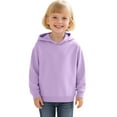thumbnail image 3 of Kiijoy Big Girls Hoodie Cotton Solid Casual Hooded Sweatshirt Unisex Versatile Pullover, 3 of 3