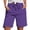 Purple, variant on Karymi Pants for Women Trendy Fashion Loose Solid Short Fashion Stretchy Loose Fit Trousers Comfy Quick Dry Pants Leisure Casual Pants with Pockets for Women 2026