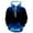 Blue, variant on DDAPJ pyju Men Women Novelty Hoodies, 3D Realistic Flame Printed Hooded Sweatshirt Lightweight Drawstring Hoodie Front Pocket Casual Pullover Sweatshirts Hip Hop Youth Hoody