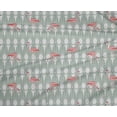 thumbnail image 4 of oneOone Polyester Lycra Fabric Geometric & Flamingo Bird Print Fabric by Yard 56 Inch Wide, 4 of 4