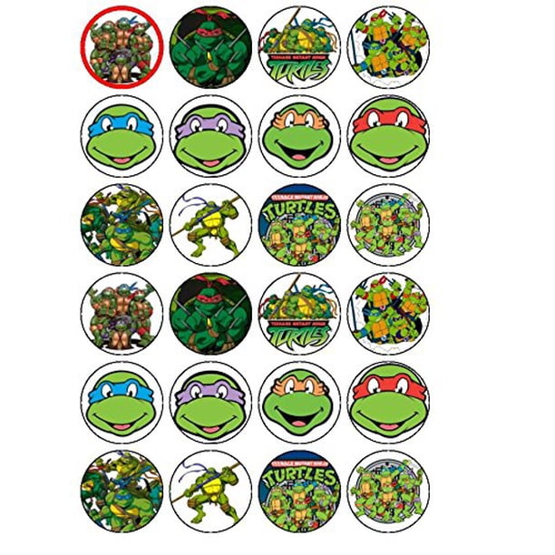 Ninja Turtle Cupcake Toppers Printable - Templates Online
