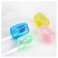 thumbnail image 4 of Minnieouse 5 piezas PP tapa de cepillo de portátil reutilizable lavable reemplazo inodoro impermeable cepillos de estuche Cuerpo del baño, 4 of 6