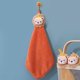 thumbnail image 1 of Toalla de mano de vellón coral para colgar para niños, linda toalla de mano absorbente gruesa con borde de dibujos animados, toalla de mano de cocina, 1 of 6