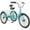 Cyan, variant on MOONCOOL Adult Tricycle, 7 Speed Three Wheel Bike Tricycle Cruiser Trike, 24/26/27.5 Inch Adults Trikes with Shopping Basket, Exercise Men's Women's Tricycles