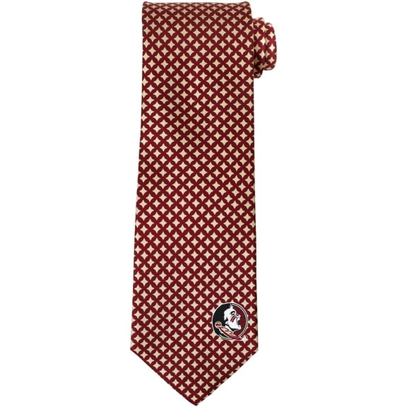 Men's Florida State Seminoles Diamante Print Silk Tie