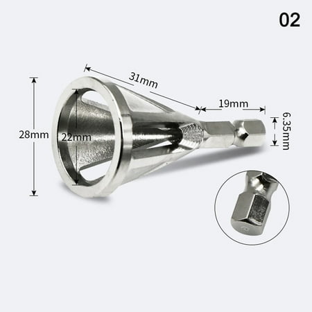 

Deburring External Chamfer Tool Molybdenum Vanadium Remove Burr Tools for Drill Bit
