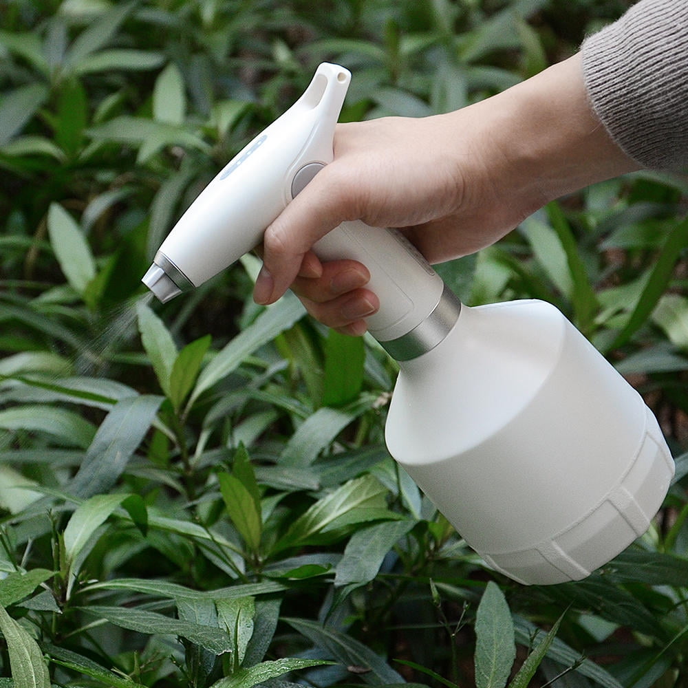 1L Electric Watering Can Plant Spray Bottle,with Adjustable Nozzle