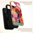 thumbnail image 4 of Retro Cat Guitar Phone Case, Colorful Artistic Protective Cover for iPhone 17 16 15 14 13 12 11 Pro Max Plus Mini, 4 of 6