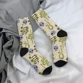 thumbnail image 5 of Rocae Skull Snake for Adult Socks Casual Athletic Stretchy Loose Socks for Women Men Non-Slip Middle Tube Socks, 5 of 6