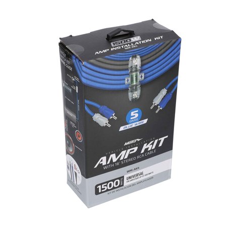 METRA WM-AK4 AMPLIFIER WIRING INSTALLATION KIT FOR CARS – 1500 WATT CAPACITY