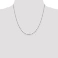 thumbnail image 2 of 14k White Gold 20 Inch 1.4mm Forzantine Cable Chain Necklace Pendant Charm, 2 of 9
