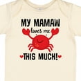 thumbnail image 4 of Inktastic Mamaw Loves Me Grandson Boys or Girls Baby Bodysuit, 4 of 5