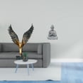 thumbnail image 2 of Estatua de Buda de resina con extendidas, mono, escultura, adorno Feng Shui, figura decorativa, figura budista coleccionable en miniatura para ho, 2 of 8