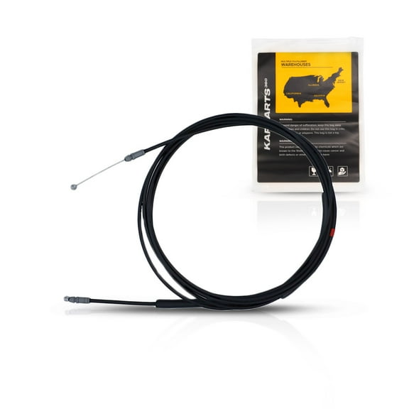 KarParts360 For Toyota Camry 2007 08 09 10 2011 Trunk Release Cable | Black | Plastic/Metal | Replacement For 6460733130