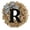 Brown(R), variant on PLJFXXM Last Name Round Front Door Wreath Decor for All Seasons, 26 Initial Letter Wreaths for Front Door Porch Welcome Garland and Eucalyptus Hanging Gift for Farmhouse Welcome Sign (E)