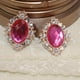 thumbnail image 5 of 20 Piezas de Formas Ovaladas, Rojo Y Rosa, Rojo, de Imitación, Botones, Adorno Brillante para Manualidades de Boda, álbum de Recortes, Decor Baoblaze Botones de diamantes de imitación, 5 of 8