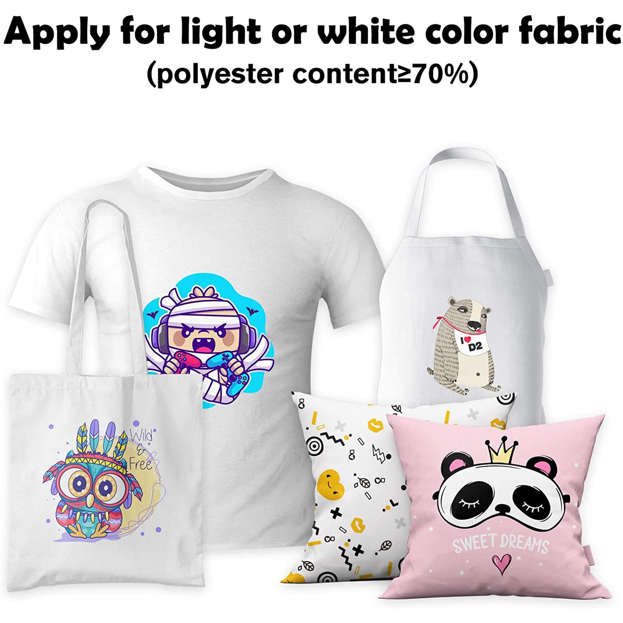 Sublimation Bundle - A SUB Sublimation Paper 8.5X14 100 Sheets Eco 125g + Koala Sublimation Ink for All Inkjet Printers ET-2800 2850 2803 4800 2720 2760 Etc