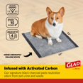 thumbnail image 3 of Almohadillas de adiestramiento para cachorros Glad for Pets, carbón activado, 23 x 23 cm, 100 unidades, 3 of 6