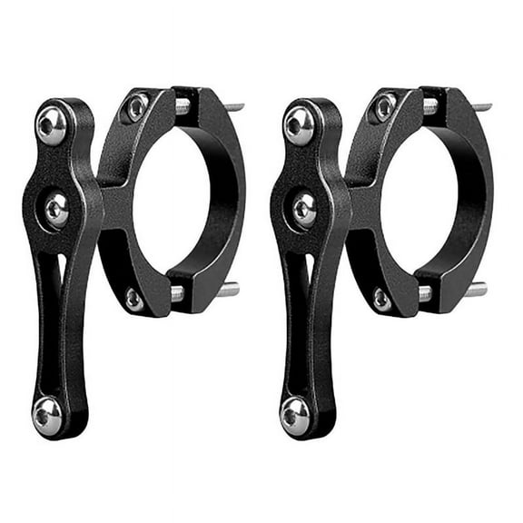 2X Bicycle Water Bottle Clip Cage Holder Clamp Handlebar Bracket Mount Seatpost Handlebar Front Fork Frame Tube