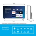 thumbnail image 4 of Philips Téléviseur Intelligent LED Roku 4K Ultra HD (2160p) de 85 Po, HDR10 (85PUL6673/F6), 4 of 9