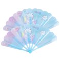 thumbnail image 1 of Homerr Folding Fan 2Pcs Cartoon Pattern Cool Student Children Summer Fine Workmanship Portable Folding Birthday Gift Folding Fan, 1 of 7