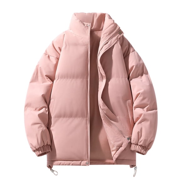 Spring Jackets For Women 2025,Fashion Women Casual Long Sleeve Stand Neck Zipper Up Keep Warm Coat With Pocket Unisex Jacket