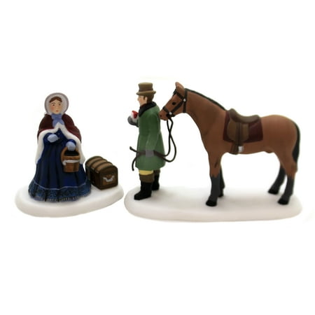 Dept 56 Dickens Village Accessories Department 56 Accessory UNTIL WE MEET AGAIN Porcelain Dickens Village 58414 ()