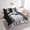 Black Gray, variant on Erosebridal Glitter Showerhead Bedding Sets Twin Size,Dreamy Princess Comforter Sets with Sheets,Teal Grey Bed in a Bag Twin size,Lightweight Bling Bedroom Decoration,Reversible,7-Piece