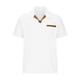thumbnail image 4 of pstuiky camisetas para hombre, Camiseta deportiva de manga corta con cuello redondo y botones degradados a rayas para hombre camisetas de hombre m, 4 of 6