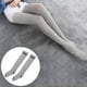 thumbnail image 5 of Calcetines extra altos para damas y niñas para mujer Calentadores de piernas sobre la Medias para botas altas Leggings Calcetines hasta Gris, 5 of 7