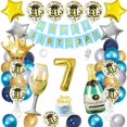 thumbnail image 2 of Globos De Cumpleaños Globo De Aluminio 0-9 Juego De Globos Con Números Suministros Para Fiestas Eigraketly HA041431-06, 2 of 6