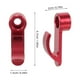 thumbnail image 2 of Gancho universal para motocicleta, soporte para casco, bolsa de equipaje, gancho para manillar, para motocicletas, scooters y bicicletas., 2 of 6