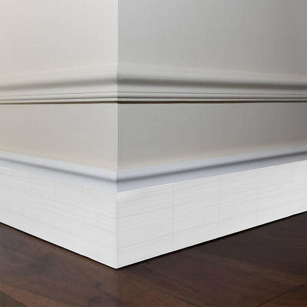 Self-adhesive Baseboard Flooring Decor Peel and Stick Molding Trim ...