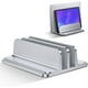 thumbnail image 5 of Soporte vertical doble para computadora portátil, soporte ajustable de aluminio para computadora portátil que ahorra espacio para MacBook Pro/Air, iPad, Samsung, Huawei, Surface, Dell, HP, Lenovo y, 5 of 7