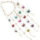 thumbnail image 4 of Tasel de diadema de flores Tassel Banking Butterfly Tadle Featsy Women Hair Accessory for Beach Party, 4 of 5