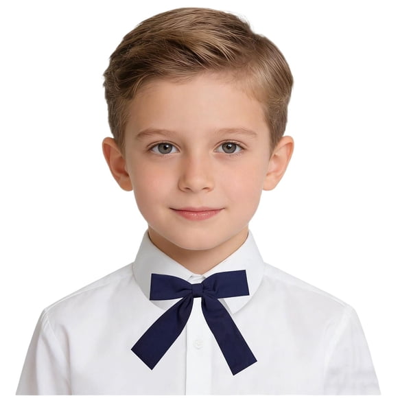 Odeerbi Niños Niñas Pre-Atado Corbata Elástica Corbata Cuello Bowknot Accesorio de Uniforme Escolar