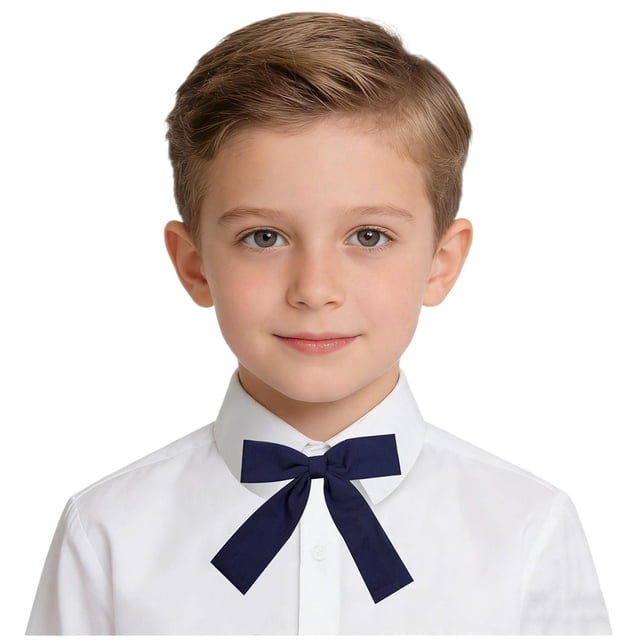 Odeerbi Niños Niñas Pre-Atado Corbata Elástica Corbata Cuello Bowknot Accesorio de Uniforme Escolar