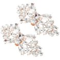 thumbnail image 4 of Zinc Alloy Removable Rhinestone Shoe Clips for Decoration 2Pcs, 4 of 4