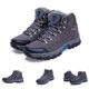 thumbnail image 3 of Tobillo para Hombre Bota Media Otoño Invierno Deporte Al Aire Libre Botas Trekking Cálidas (Gris 41), 3 of 9