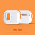 thumbnail image 2 of Dual Structure Case for AirPods Pro 3 Contrast Color‌ Design Shockproof Cover with Stand Function and Switch, 2 of 7