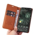 thumbnail image 2 of Funda para Google Pixel 6 Pro Estuche de Cuero PU Tipo Cartera con Ranuras para Tarjetas y Cierre Magnético, 2 of 5