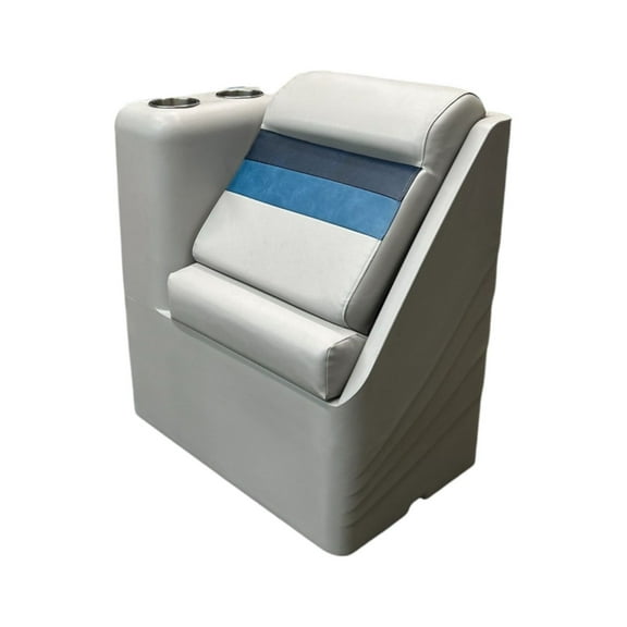 Horizon Manufacturing Premium Series Left Radius Lean Back Grey/Navy/Blue 3017ABDK