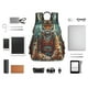 thumbnail image 4 of Fotbe Pond Meditating Tiger Mochila Ligera para Hombres y Mujeres - Duradera y Resistente al Agua, Ideal para Escuela, Trabajo, Viajes y Uso Diario, 4 of 7